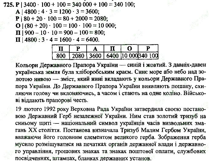 Вправа 725