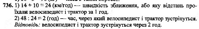 Вправа 736