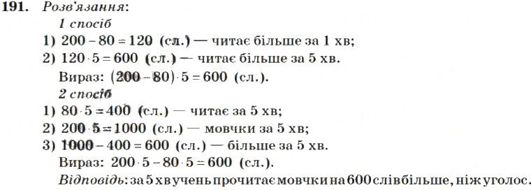 Вправа 191