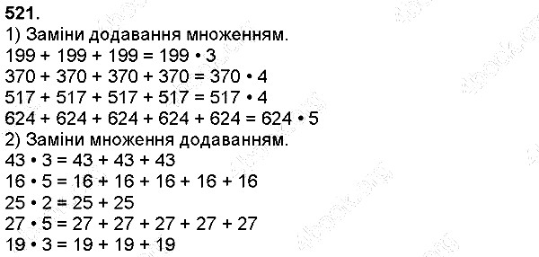Вправа 521