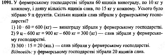 Вправа 1091
