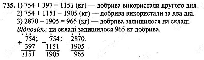 Вправа 735