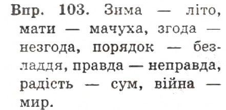 Вправа 103