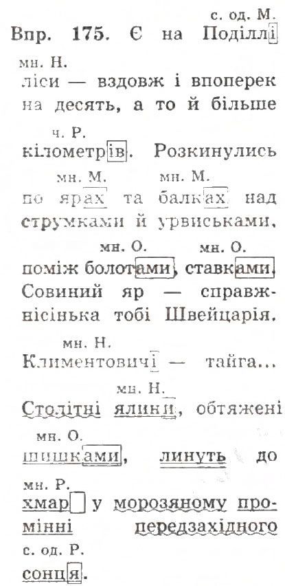 Вправа 175
