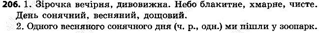Вправа 206