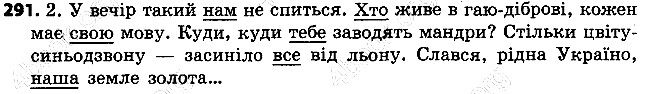 Вправа 291