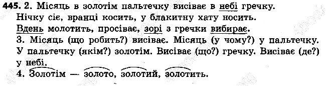 Вправа 445