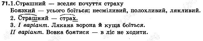 Вправа 71