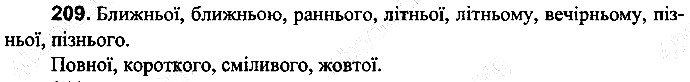 Вправа 209
