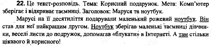 Вправа 22
