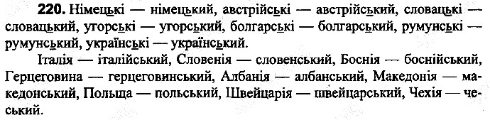 Вправа 220