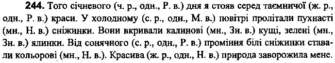Вправа 244