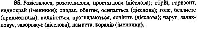Вправа 85