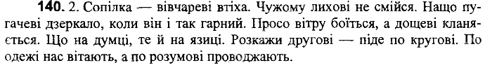 Вправа 140