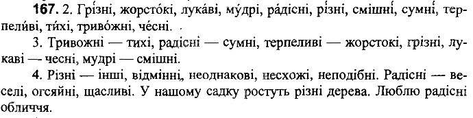Вправа 167