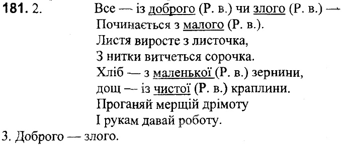 Вправа 181