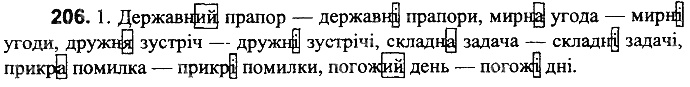Вправа 206