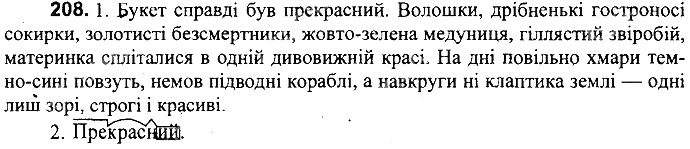 Вправа 208