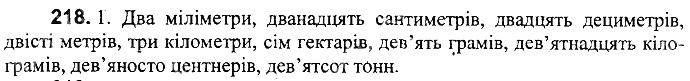 Вправа 218