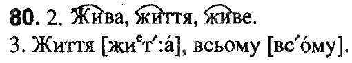 Вправа 80