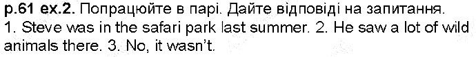 Сторінка 61 Вправа 2