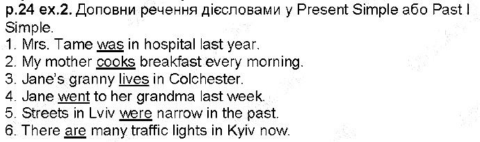 Сторінка 24 Вправа 2