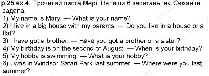 Сторінка 25 Вправа 4