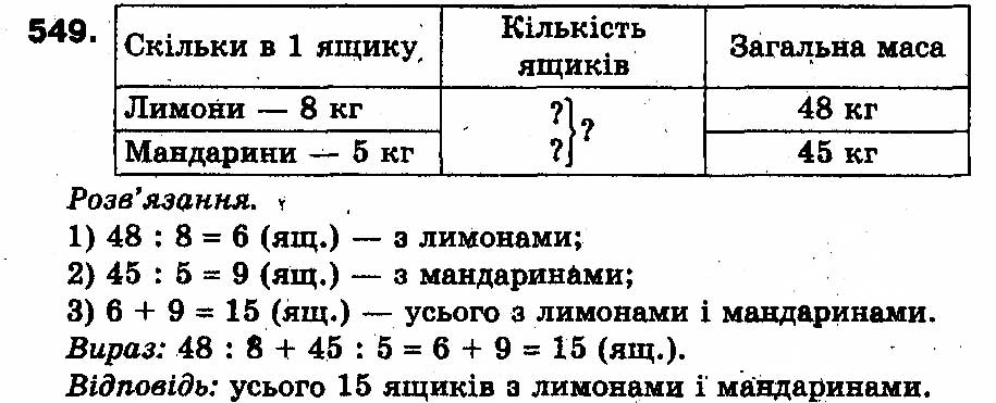 Вправа 549