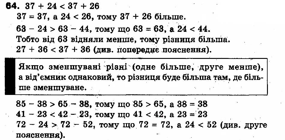 Вправа 64