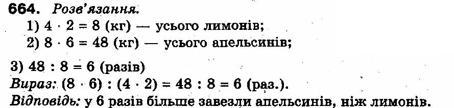 Вправа 664