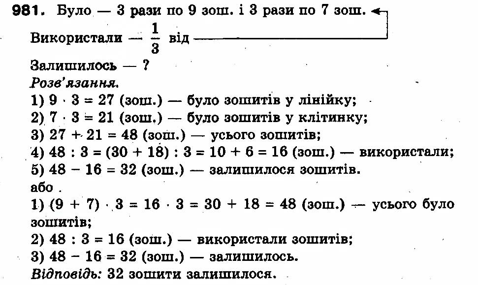 Вправа 981