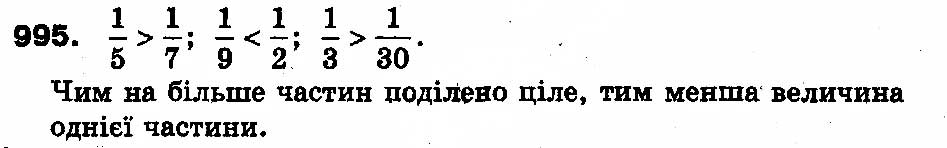 Вправа 995