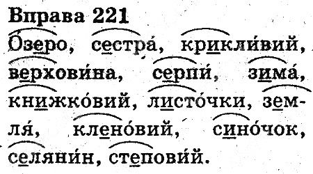Вправа 221