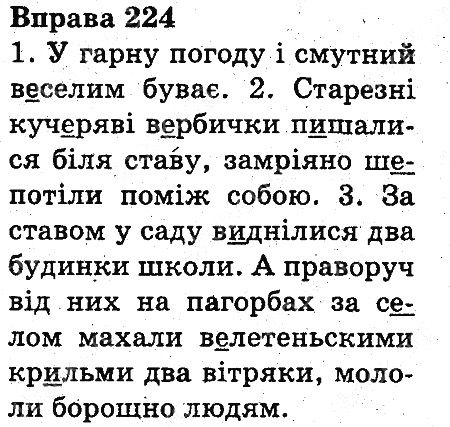 Вправа 224