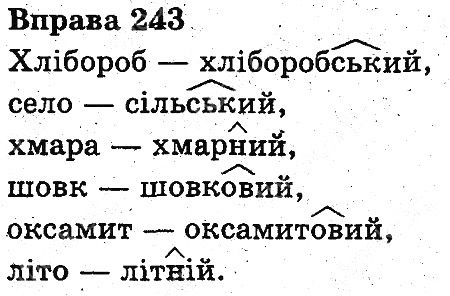 Вправа 243
