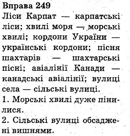 Вправа 249