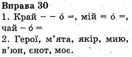 Вправа 30
