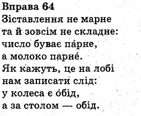 Вправа 64