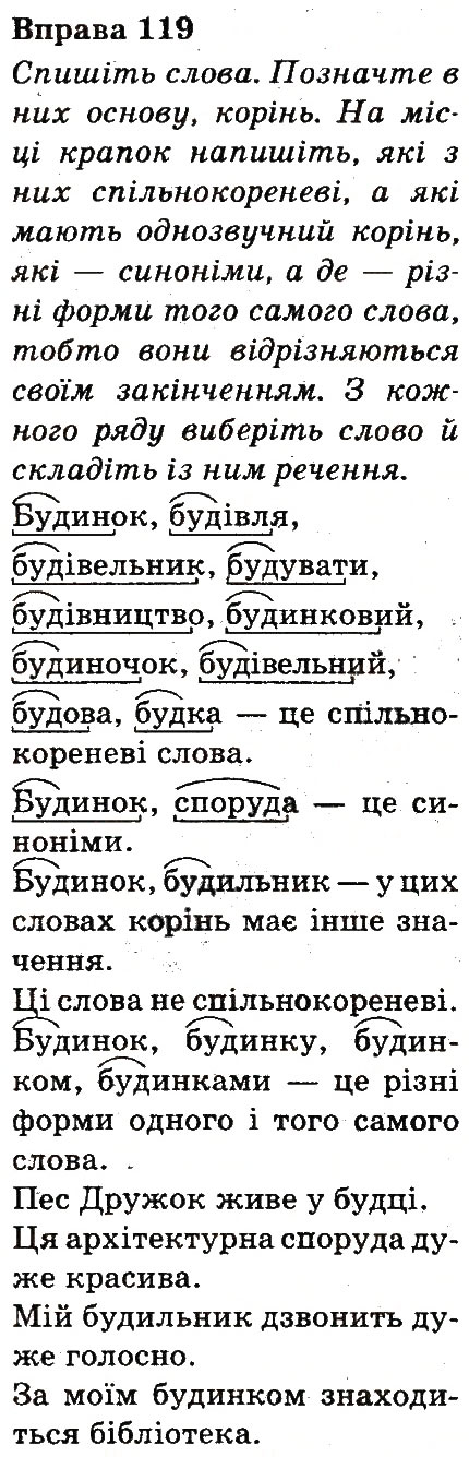 Вправа 119