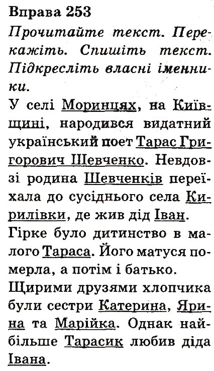 Вправа 253
