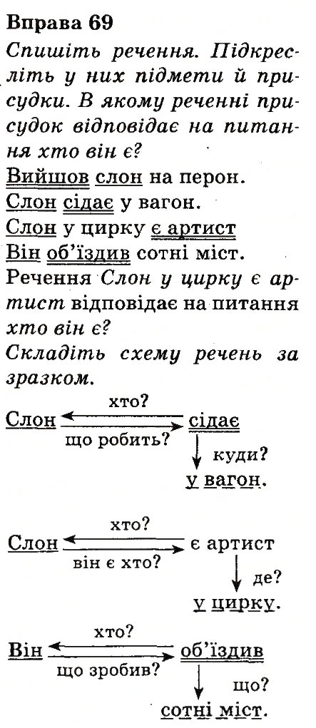 Вправа 69