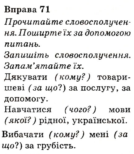 Вправа 71