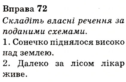 Вправа 72