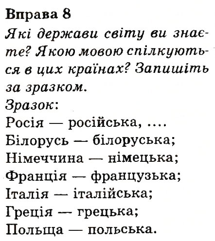 Вправа 8