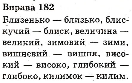 Вправа 182