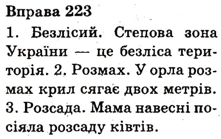 Вправа 223