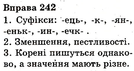 Вправа 242