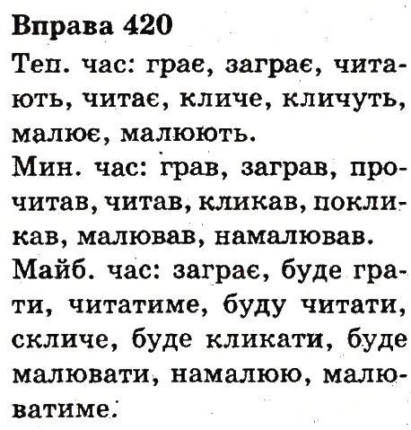 Вправа 420