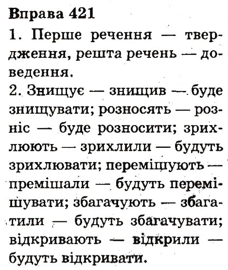 Вправа 421