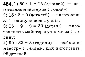 Вправа 464 математика 5 клас Істер 2018
